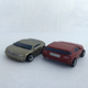 Toyota Camry and Saab 9-5 Wagon